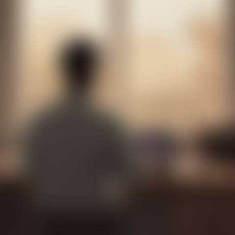 Blurred profile photo