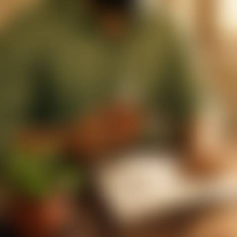 Blurred profile photo