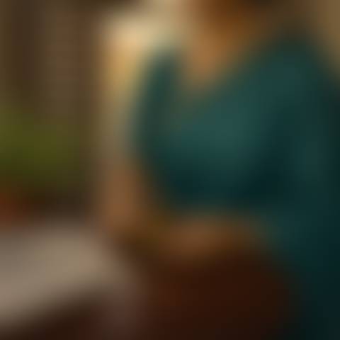 Blurred profile photo
