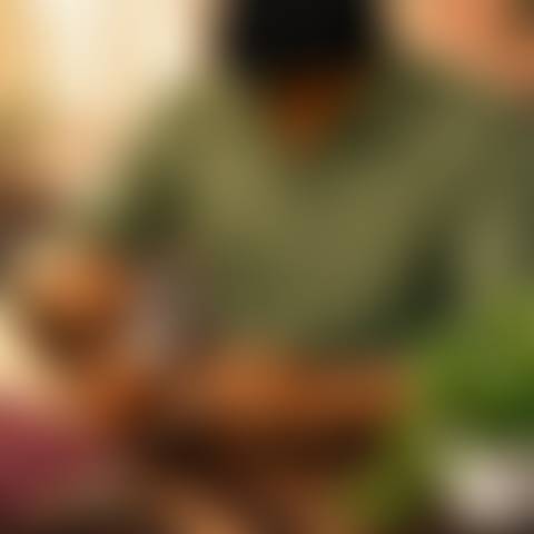 Blurred profile photo