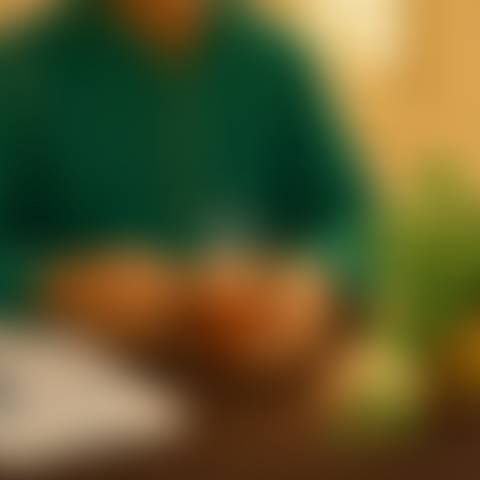 Blurred profile photo