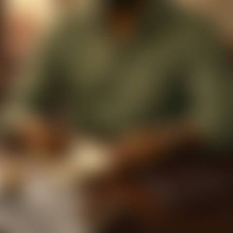 Blurred profile photo