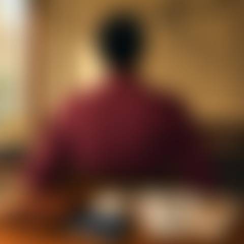 Blurred profile photo